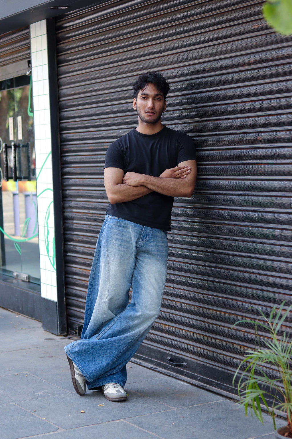 BLUE DRIFT BARREL DENIM