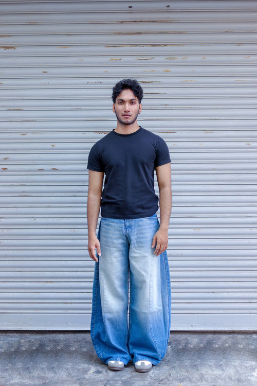 BLUE DRIFT BARREL DENIM