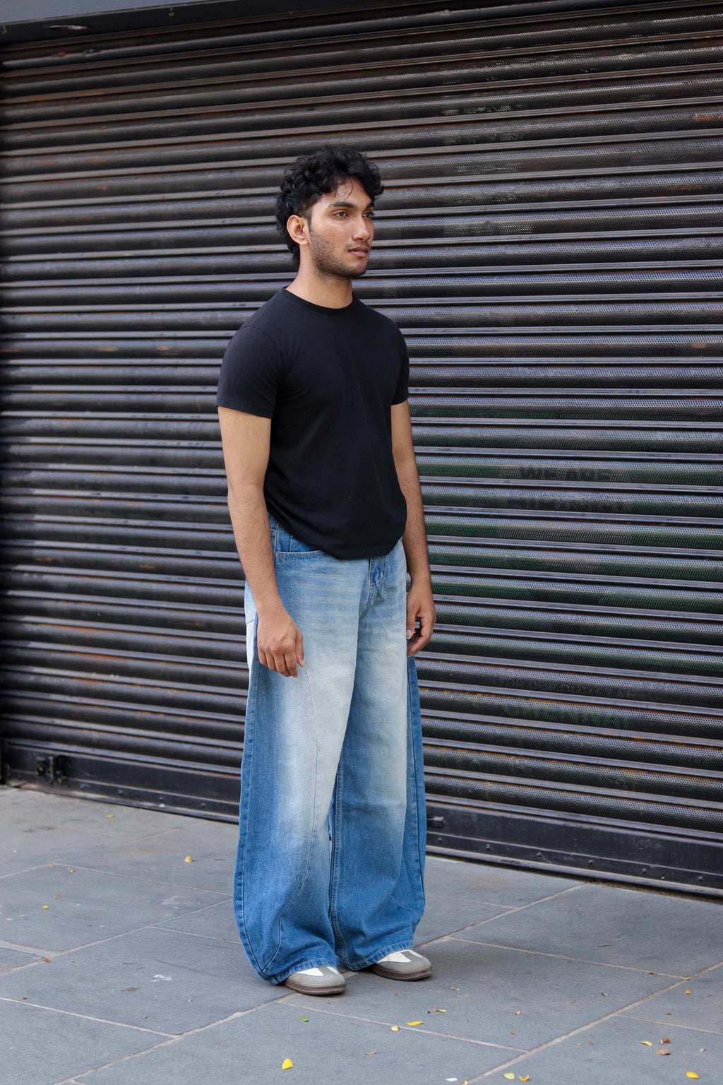 BLUE DRIFT BARREL DENIM