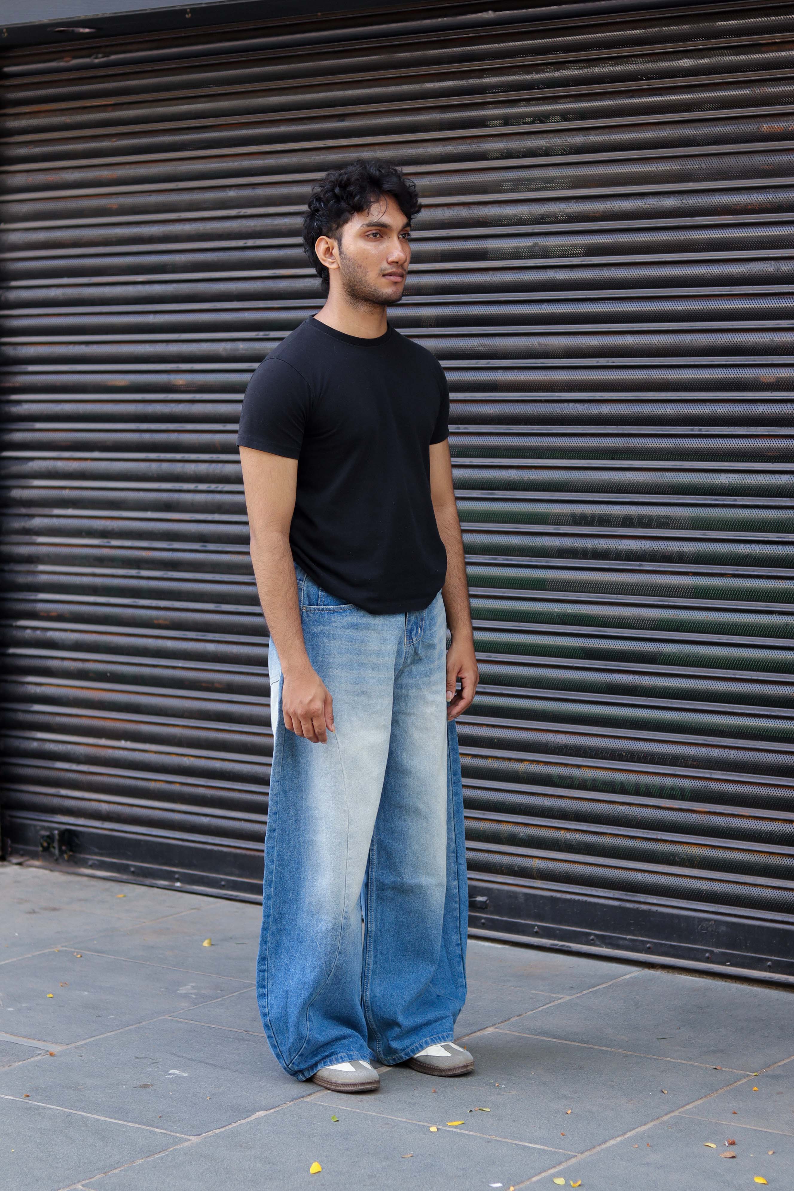 BLUE DRIFT BARREL DENIM